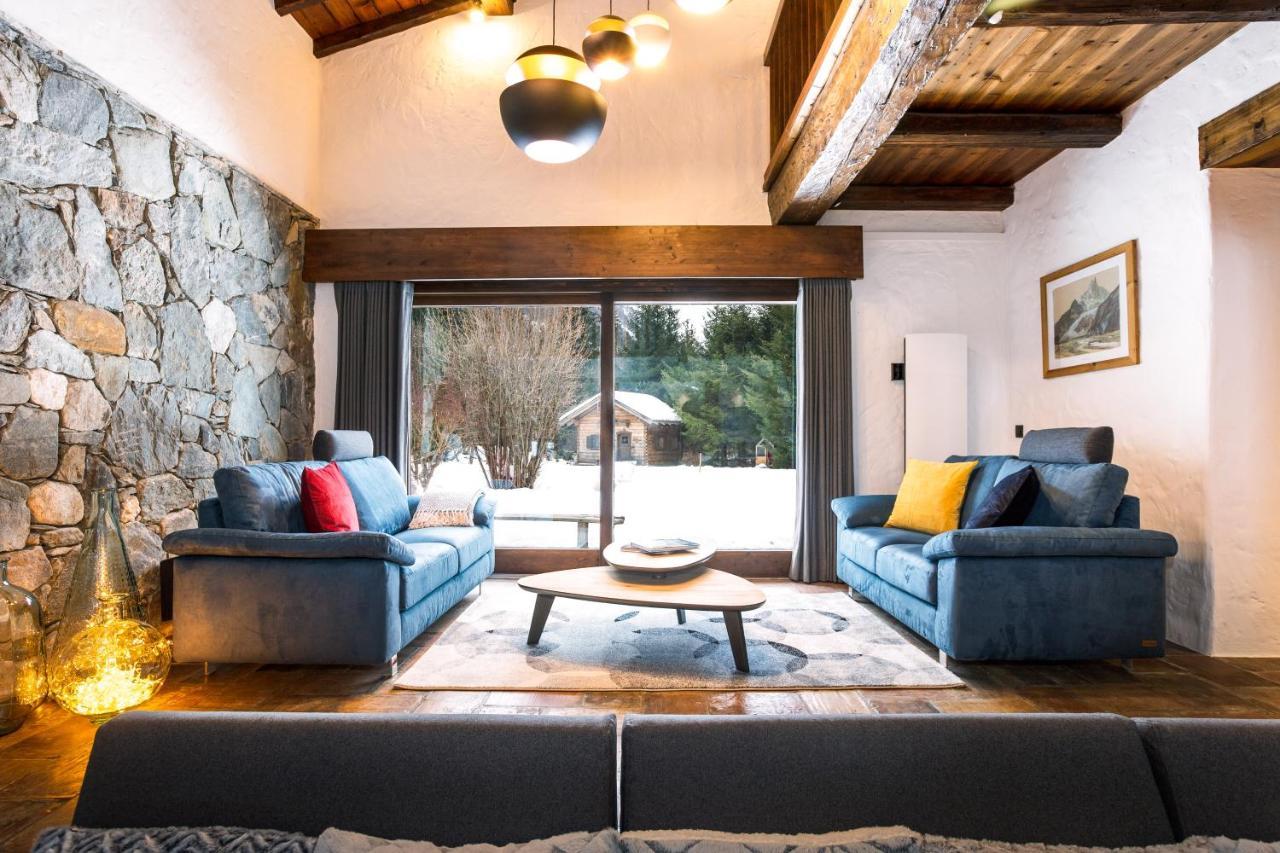 Chalet Les Praz - 280Sqm - Sauna Cinema Fitness - 5 Bedrooms In Heart Of Les Praz - By Cozee Rentals Шамони Экстерьер фото