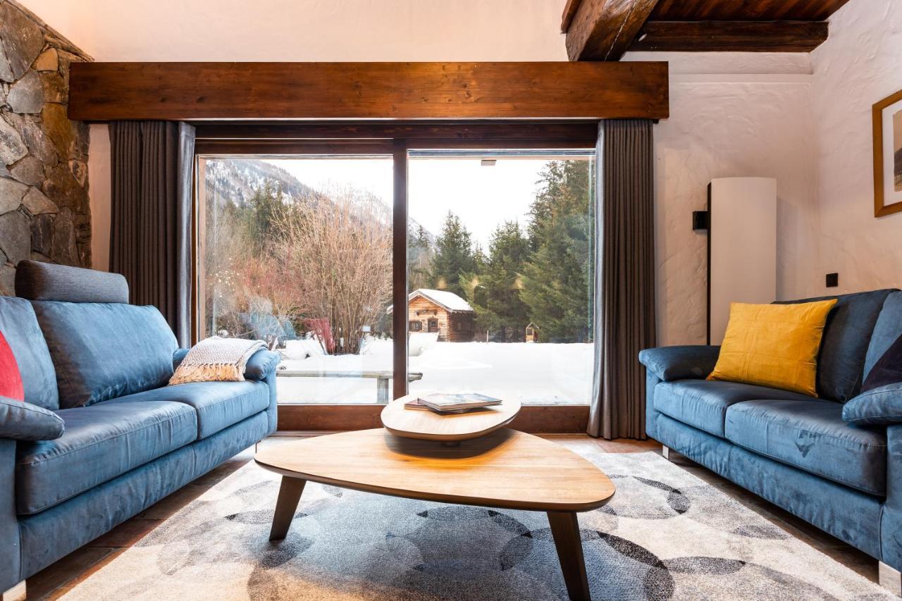 Chalet Les Praz - 280Sqm - Sauna Cinema Fitness - 5 Bedrooms In Heart Of Les Praz - By Cozee Rentals Шамони Экстерьер фото