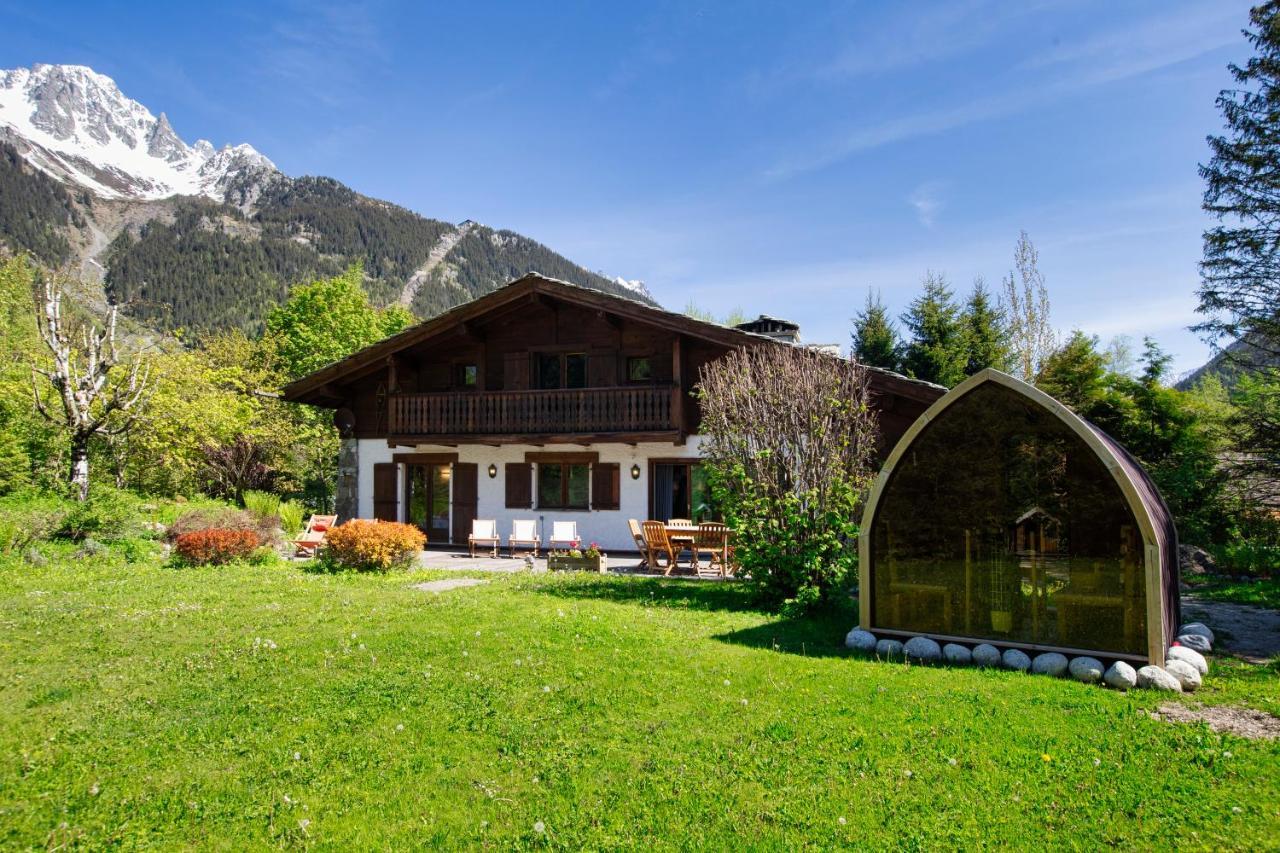 Chalet Les Praz - 280Sqm - Sauna Cinema Fitness - 5 Bedrooms In Heart Of Les Praz - By Cozee Rentals Шамони Экстерьер фото